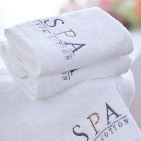 White towel collection for Spa